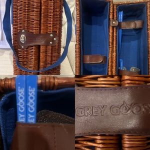 Gray Goose picnic tote/bottle carrier.